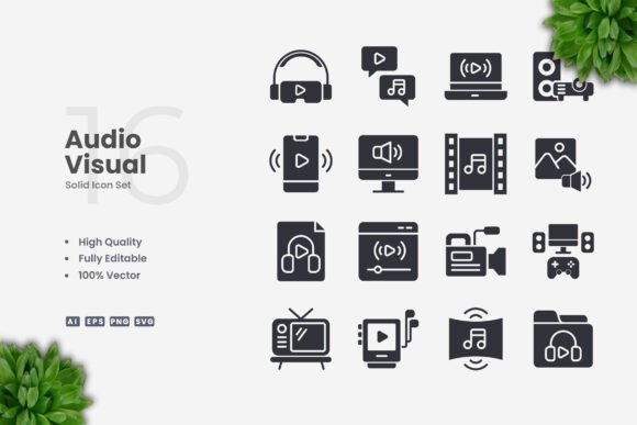 Audio Visual Icons Review