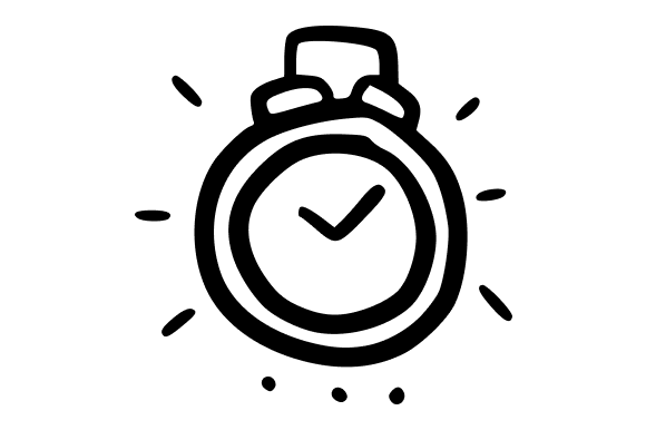 Doodle Alarm Clock: Graphics & Illustrations for Creative Campaigns