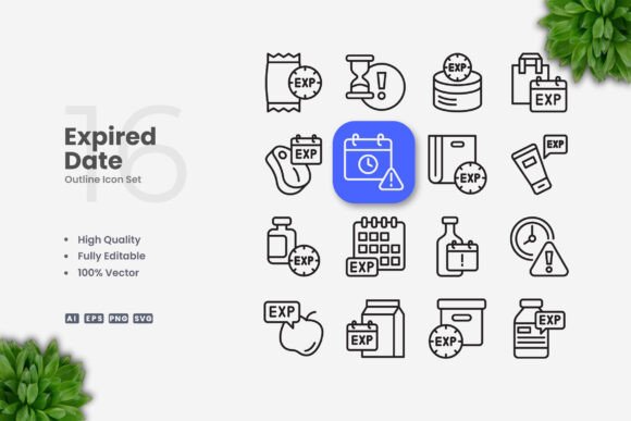 Expired Date Icons Review