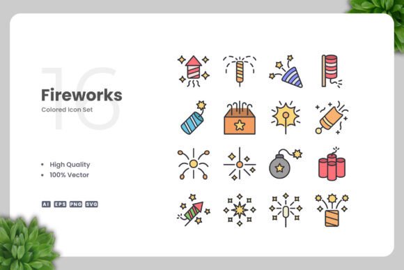 Fireworks Color Icons Review