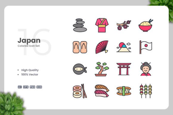 Japan Color Icons: Graphics with Purpose