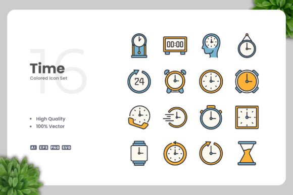 Time Color Icons Review