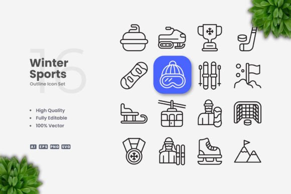 Winter Sports Icons Review